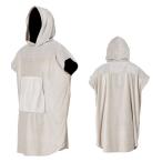 (JETPILOT/ジェットパイロット) ACS23317 UNISEX VENTURE HOODIE TOWEL Grey LXL (681751) お着替えポンチョ
