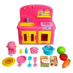 Yahoo! Yahoo!ショッピング(ヤフー ショッピング)（イケダ） ちいさなおままごとセット　490117　003657　おままごと　ごっこあそび　キッチン　セット　子供　女の子　室内遊び　おもちゃ