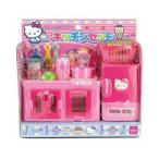 Yahoo! Yahoo!ショッピング(ヤフー ショッピング)（イケダ） ハローキティキッチンセット　490236　003831　ハローキティ サンリオキャラクター おままごと 子供 女の子 遊び おもちゃ