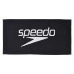 (Speedo/スピード) SE61902 スタックビッグタオル ブラック(K) W1400×H700cm (067159) 大判タオル プール タオル 今治タオル