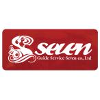 (GUIDE SERVICE SEVEN/ガイドサービスセブン)  セブンステッカー (919980) 横123mm × 縦54mm 釣り シール