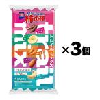 3袋セット カリッと亀田の柿の種　トレイルミックス　亀田製菓 1袋あたり4パック入り(75g)