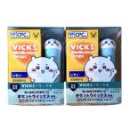 ショッピングほほえみ 2種類セット　大正製薬　VICKS(ヴィックス)　メディケイテッドドロップ　ちいかわコラボケース付き　ハチワレ（ほほえみ＋ドヤ）　北海道倉庫