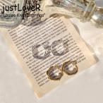 ジャストラバー ピアス justLoveR. Louise Knot Earrings ルイーズ ノット イヤリングス SILVER シルバー GOLD ゴールド 韓国アクセサリー 4576001284 ACC