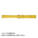 MIMOSA(ミモザ) 時計バンド ベビーカーフKC 20mm イエロー (美錠:金) CKC-Y20　メール便対応商品