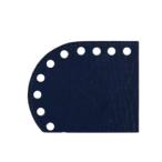 INAZUMA イナズマ 太糸用編み底 (約)21×8cm・穴φ6mm (411)ネイビー KBS-2108L　メール便対応商品