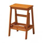 爆買 弘益(KOEKI) UTILITY 木製ステップチェア2段 ブラウン STC2BR 代引き不可