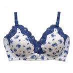 アビックス マミールナ マタニティ 授乳ブラ 紺 LL 830724F