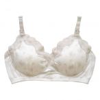 アビックス マミールナ マタニティ 授乳ブラ Lグレー LL 830724F