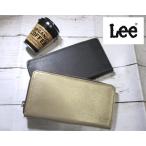 ショッピングlee 財布 メンズ 長財布 ラウンド リー Lee ブランド 本革 オーソドックスな大人のロゴ素押しデザイン 格安 セール 在庫限り SALE 30%OFF