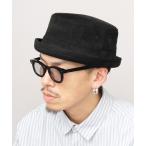 ショッピングハット ポークパイハット メンズ 帽子 スエード調 ピーチスキン 秋冬 ハット ロールハット シンプル 大人 カジュアル キレイめ おしゃれ ユニセックス