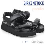 BIRKENSTOCK ビルケンシュトック Theda セダ サンダル レディース 1026877(幅ナロー) パピリオ papillio ブラック 黒 厚底 シンプル 歩きやすい