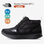 THE NORTH FACE ザ・ノース・フェイス NF52573 ヌプシ チャッカ ウォータープルーフ 3 スノーブーツ ノースフェイス レディース 滑らない 防水 黒 北海道