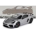 ミニカー 1/18 ポルシェ ケイマン GT4 ミニチャンプス MINICHAMPS 1/18 PORSCHE CAYMAN GT4 RS WEISSACH PACKAGE 2024 SILVER BLACK 110062122