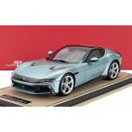 ミニカー 1/18 フェラーリ 12CILINDRI MR-MODELS 1/18 FERRARI 12CILINDRI COUPE V12 830cv 2024 CELESTE TREVI - LIGHT BLUE MET FE043D