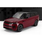 ショッピングRANGE ミニカー 1/18 ランドローバー レンジローバー GT-SPIRIT 1/18 LAND ROVER RANGE ROVER SPORT 2022 FIRENZE RED GT523