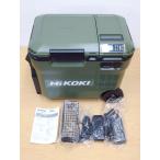 [ не использовался ]HiKOKI/ высокий ko-ki беспроводной холодный температура .UL18DC(NMG) forest green литейщик * руль имеется прикуриватель соответствует 