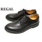 リーガル ウォーカー REGAL 靴 メンズ ビジネスシューズ 102W AH 本革 Uチップ レースアップ 幅広 ブラック