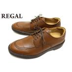 リーガル ウォーカー REGAL 靴 メンズ ビジネスシューズ 102W AH 本革 Uチップ レースアップ 幅広 ダークブラウン