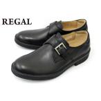 リーガル ウォーカー REGAL 靴 メンズ ビジネスシューズ 103W AH 本革 モンクストラップ 幅広  ブラック