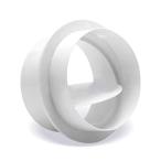 TiCoast обратный защита от ветра останавливаться демпфер труба подключение для ABS производства обратный останавливаться . обратный . предотвращение для ... трубы детали для белый (150mm)