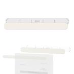 kokyo магнит ... steel plate магнит панель стена . присоединение . магнит пассажирский доска балка 1 листов ввод длина 24cm белый прокат LSW-MG