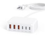 ショッピング携帯充電器 6ポート iPhone 16 急速充電器 USB コンセント ACアダプター PD 20W USB C充電器 タイプc アダプタ 電源タップ ア