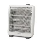 アイリスオーヤマ 電気ストーブ ヒーター 暖房器具 電気 足元 小型 省エネ 脱衣所 転倒時電源OFF 400W/800W 2段階切替 軽量 E