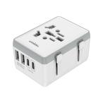  за границей переходник все мир соответствует TESSAN путешествие за границу розетка изменение контейнер 2USB-A.2USB-C порт имеется 1AC розетка A O BF C