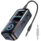 Bluetooth 5.4 передатчик &amp; ресивер 3.5mm Aux Bluetooth передатчик один шт. 4 позиций Bluetooth