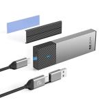 SAN ZANG MASTER M.2 SSD установленный снаружи кейс инструмент не необходимо NVMe/SATA обе соответствует M2 SSD кейс USB3.2 Gen2 контактный 