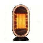 2025冬新登場・マイナスイオン・ 30％電力節約セラミックヒーター 600W/1200W 小型 足元ヒーター 暖房器具 2秒速暖 省エネ 2段