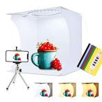 PULUZ 30cm фары со светящимися кольцами фото Studio свет box, настройка . портативный фотография фотосъемка для фотосъемка свет палатка комплект белый / теплый / soft laite