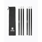 OneTigris aluminium paul (pole) палатка. брезент строение для 3./4. объединенный 2 шт. входит . сборка длина регулировка простой кемпинг механизм 125cm~160cm