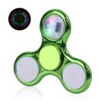 ハンドスピナー光る 18種類の鮮やかな絞り ハンドスピナー よく回る ハンドスピナー 子供 小さめ 大人ストレス解消 スピン ウィジェット