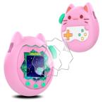 ショッピングたまごっち 1+2枚セットFor Tamagotchi Paradise ケース（1個）+ 保護フィルム（2枚）Ubefuu 対応 たまごっちパラダイス カ