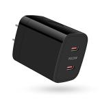 Viviber быстрое зарядное устройство iPhone16 plus AC адаптор Type-C зарядное устройство оригинальный USB PD2 порт 25W модель c темно синий 