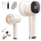 ショッピング毛玉取り 毛玉取り 3in1多機能2025 オリジナルデザイン 毛玉クリーナー 毛玉取り器 けだまとり 電動 Type-C 充電式 安全装置 LED液晶デ