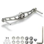 HEIGHTEN 88/90/105/115/120/130mm ベイト リール ハンドル(ノブ無し) 70航空アルミ製 シマノ ダイワ アブか