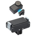 UTEBIT 磁気アダプターマウント DJI Osmo Action 5 Pro クイックリリースマウント Insta360 マグネット アルミ