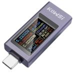  электрический ток напряжение контрольно-измерительный прибор, интерактивный USB C энергия измерительный прибор USB C тестер,USB мульти- измерительный прибор 4-30V 0-12A напряжение электрический ток емкость ene