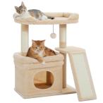 PAWZ Road башня для кошки низкий sinia кошка Mini кошка tower лен шнур коготь точить кошка house лестница slope короткий пара высота . кошка man chi can модный 