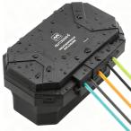 Masterplug 大型 防水コンセントボックス 屋外用 折りたたみ式 コンセントカバー 電源保護ボックス 英国品質 延長コードカバー IP5