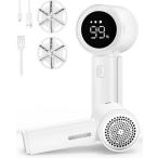 ショッピング毛玉取り 毛玉取り けだまとり 電動 同様 蘇る 毛玉取り器 6枚刃強力切削 Type-C充電式 液晶ディスプレイ&3段階調整 安全装置付き 軽量設計 衣