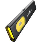 WARSUN compact мульти- режим карман LED мигающий свет - 675LM,USB-C заряжающийся,IPX4, двойной материалы, красный / синий стробоскоп,