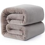 Hansleep одеяло одиночный зимний покрывало 100x140cm темно-серый ju микроволокно мягко ощущение фланель .