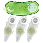 ショッピングprit プラス プリット テープのり ノリノポッド(キレイにはがせる) 本体+詰替テープ3個 6mm幅