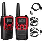  приемопередатчик рация лицензия не нужна особый маленький электроэнергия заряжающийся портативный T518 бедствие срочный соответствует USB кабель & микрофон для наушников / ремень зажим приложен японский язык 