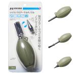 ハクバ (HAKUBA) メンテナンス用品 シリコンブロアーマルチノズル オリーブ 用途に応じて3種のノズルができる ストラップホール付 シリコ