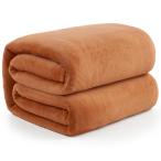 Hansleep одеяло одиночный зимний покрывало 100x140cm тыква orange микроволокно мягко ощущение фланель .